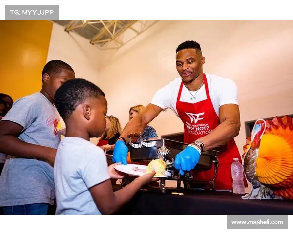 拉塞尔·威斯布鲁克积极投身公益事业 致力推动教育平等与发展